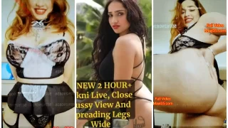 ADITI MISTRY New 2 hours LIVE in Transparent Bra Pink panty full video